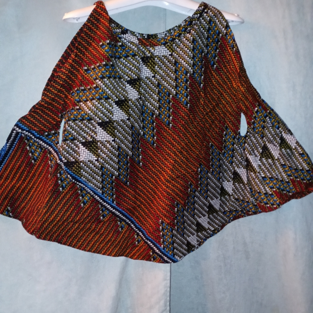African Pant Set geometric design from Ghana